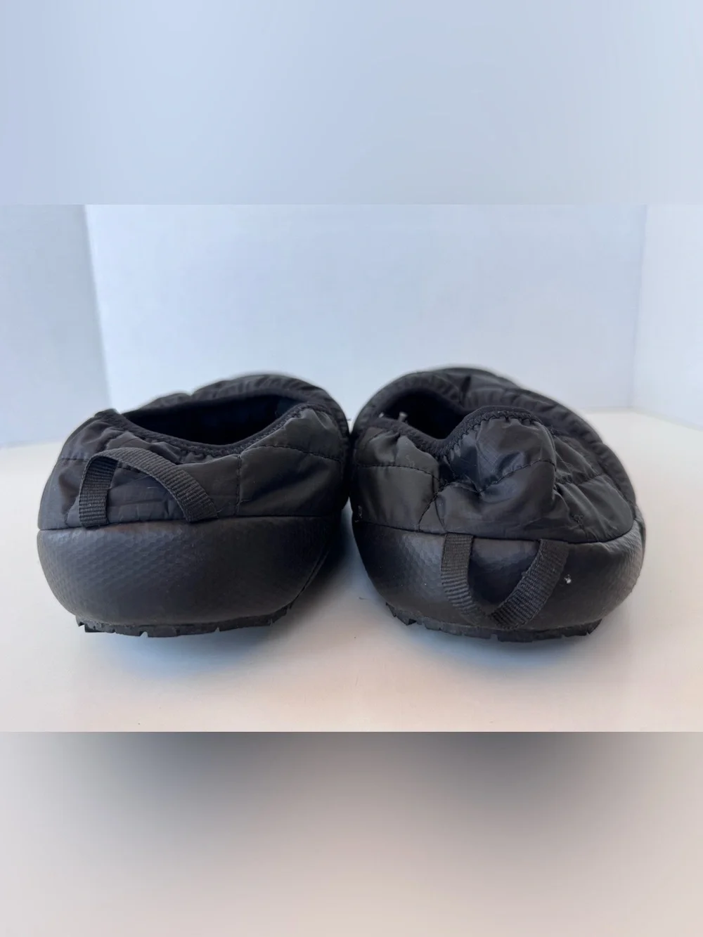THE NORTH FACE MEN'S THERMOBALL TRACTION MULE V BLACK SLIP ON SLIPPER SHOES 12